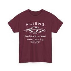 Aliens Believe In Me - Unisex T-Shirt - Image 15
