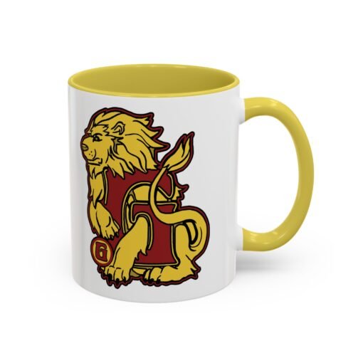 🦁 House of Lion Accent Color Mug – Sip with Courage - Image 10
