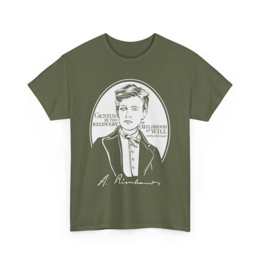 🎨🧠 Arthur Rimbaud Unisex T-Shirt – Genius Never Grows Old - Image 15