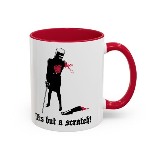 ⚔️ 'Tis But a Scratch Mug – Start Your Day Like a Fearless Fool - Image 10