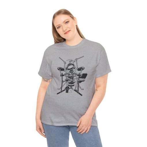 🐜🥁 Drumming Ant Unisex T-Shirt – Tiny Beats, Big Vibes - Image 5