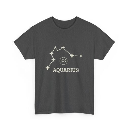 Aquarius Zodiac Constellation Unisex T-Shirt - Image 15