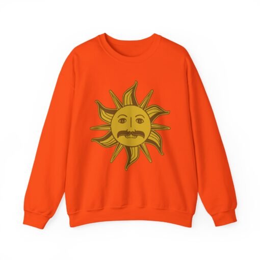 🌞 King Arthur’s Sun Emblem Unisex Sweatshirt – Absurd Majesty, Maximum Comfort - Image 8