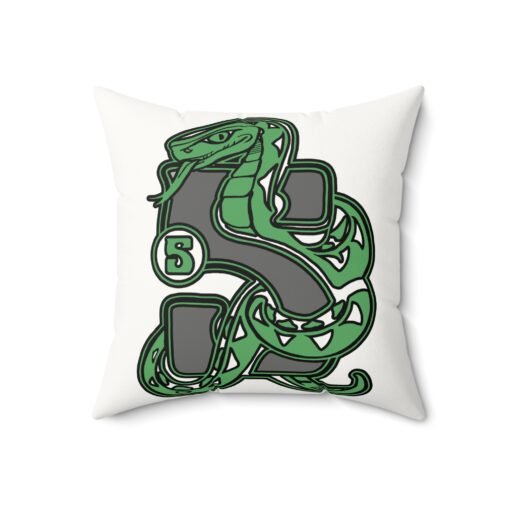 🐍 House of Snake Faux Suede Throw Pillow – Where Charm Meets Comfort - Image 8