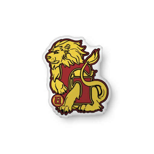 🦁 House of Lion Custom Shaped Pillow – Courage, Now in Cushion Form - Image 3