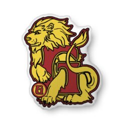 🦁 House of Lion Custom Shaped Pillow – Courage, Now in Cushion Form