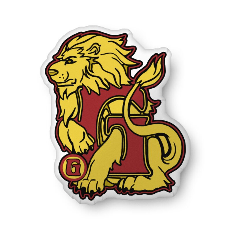 🦁 House of Lion Custom Shaped Pillow – Courage, Now in Cushion Form