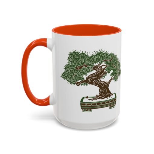 🌳 Bonsai Tree Accent Mug – Sip in Stillness - Image 80
