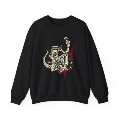 👶👽 Dancing Baby Xenomorph Unisex Sweatshirt – Alien Moves, Earthly Comfort