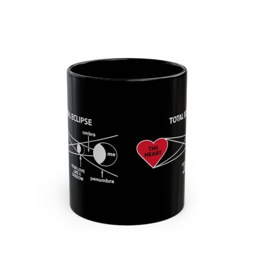 ☕❤️🌘 Total Eclipse of the Heart Black Mug – Sip Into the Science of Love - Image 3