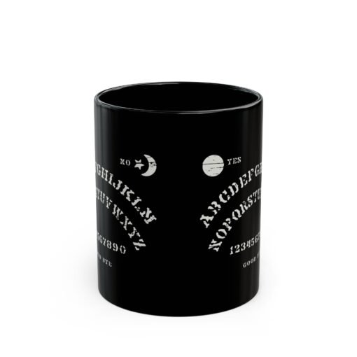 ☕🔮 Ouija Board Black Mug – Sip with a Spirit of Mystery - Image 3