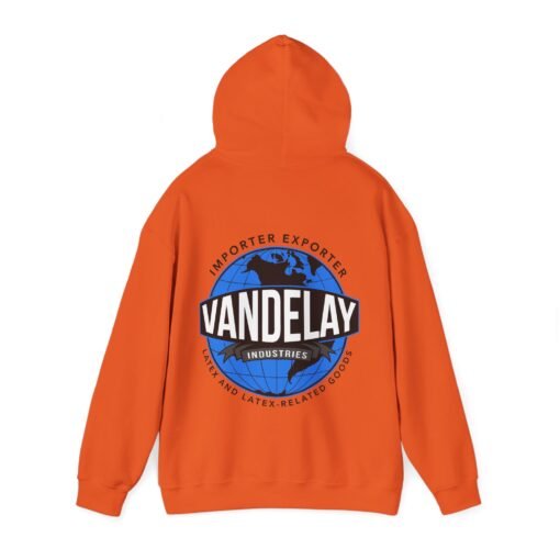 🏢 Vandelay Industries Unisex Hoodie – Importing. Exporting. Lounging. - Image 11