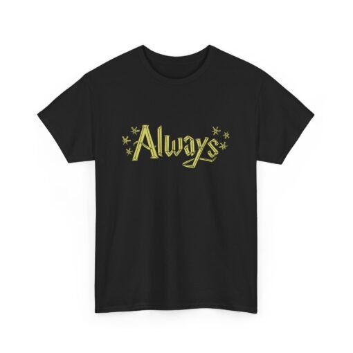 ✨🖤 Always Unisex T-Shirt – A Magical Word That Says It All - Image 11