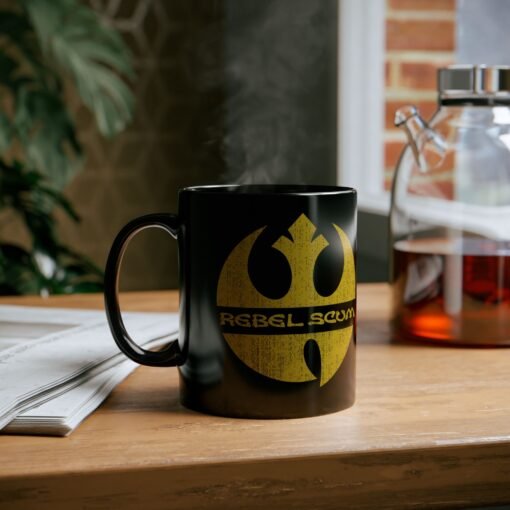 ⚔️ Rebel Scum Black Mug – Wu-Tang Style, Galactic Attitude - Image 7