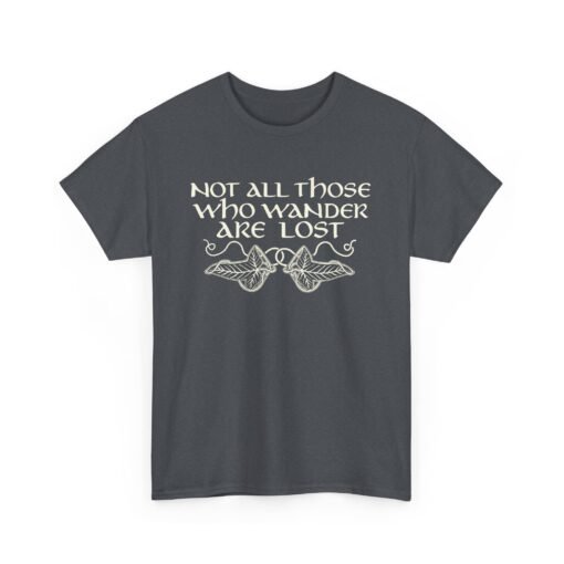 🌿 Not All Those Who Wander Are Lost Unisex T-Shirt – Elven-Inspired Adventure Wear - Image 17