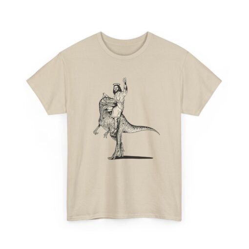 🦕✝️ Jesus Rides a Dinosaur Unisex T-Shirt – Prehistoric Praise & Holy Hilarity - Image 13