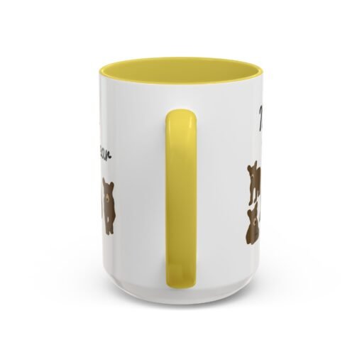 🧸 Mama Bear Color Accent Mug – Fierce Sips, Cozy Vibes - Image 31