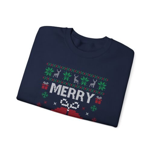 🔔🎅 Merry XMAS Unisex Sweatshirt – Ring in the Season with Style - Image 2