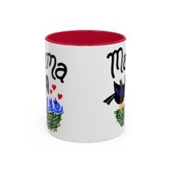 Alternative view of ☕ Mama Bird Color Accent Mug – Love From Above