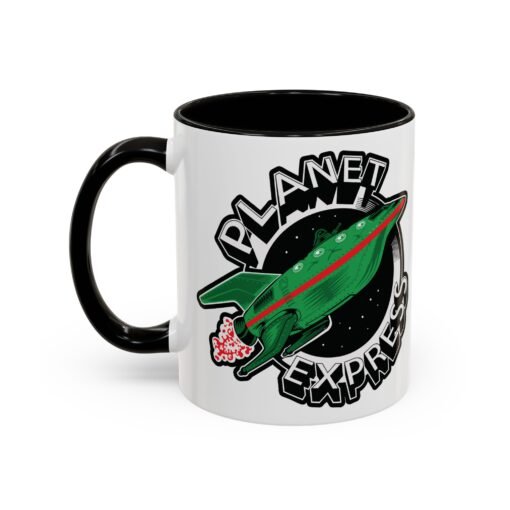 ☕ Planet Express Color Accent Mug – Fuel Your Day, 31st Century Style - Image 8