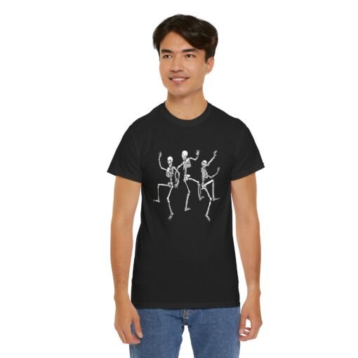 💀🕺 Dancing Skeletons Unisex T-Shirt – Shake, Rattle & Roll - Image 8
