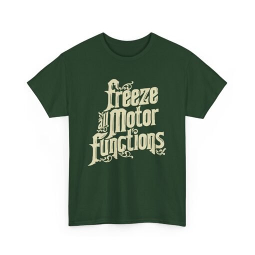 🤖🧠 Freeze All Motor Functions Unisex T-Shirt – Glitch in Style - Image 16