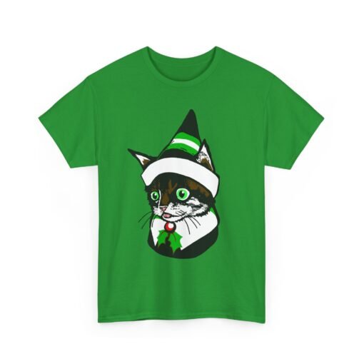 🐱🎄 Elf Kitten Unisex T-Shirt – Pawsitively Festive & Full of Cheer - Image 16