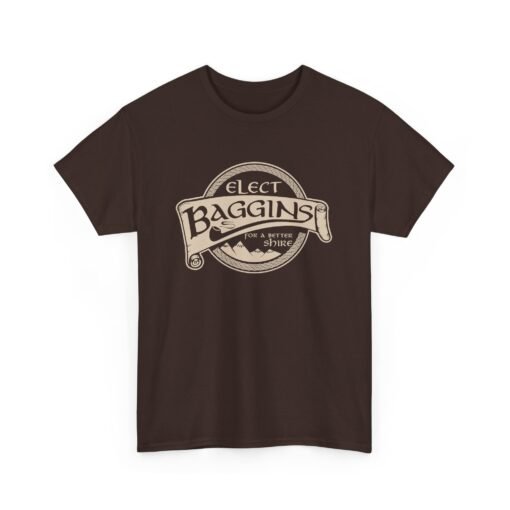 🌿 Elect Baggins for The Shire Unisex T-Shirt – Vote for Second Breakfast - Image 17