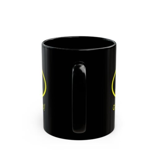 🦇☕ Ozzy Was Here Black Mug – A Sip of Chaos, Straight from the Bat Cave - Image 5