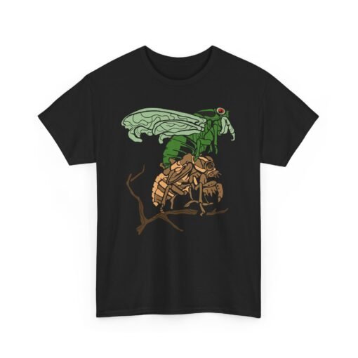 🐛 Molting Cicada Unisex T-Shirt – Transform in Style - Image 10