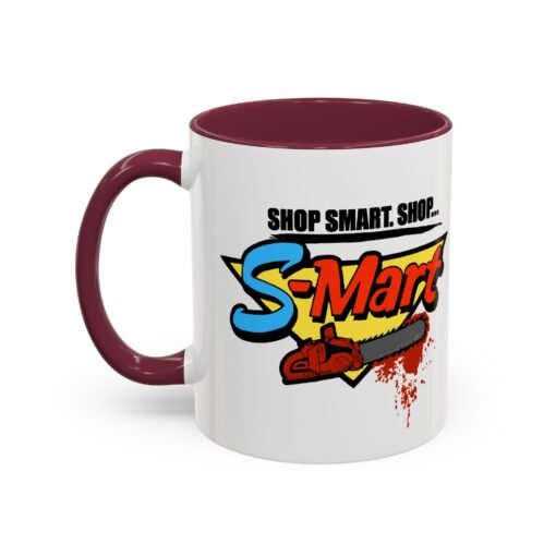☕️ Shop Smart... Shop S-Mart Color Accent Mug – Groovy Sips Start Here - Image 32