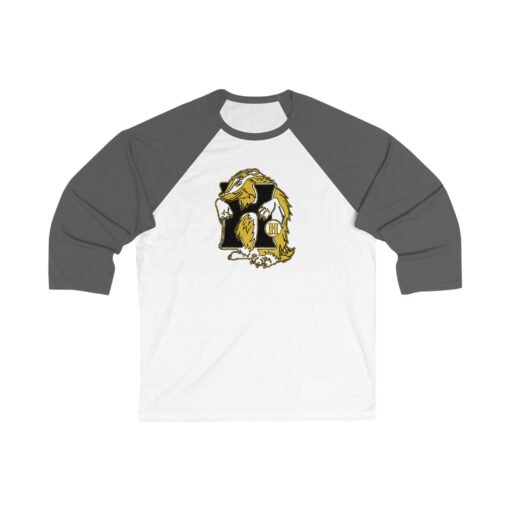 🦡💛 House of Badger Unisex Raglan T-Shirt – Loyalty with a Laid-Back Twist - Image 3