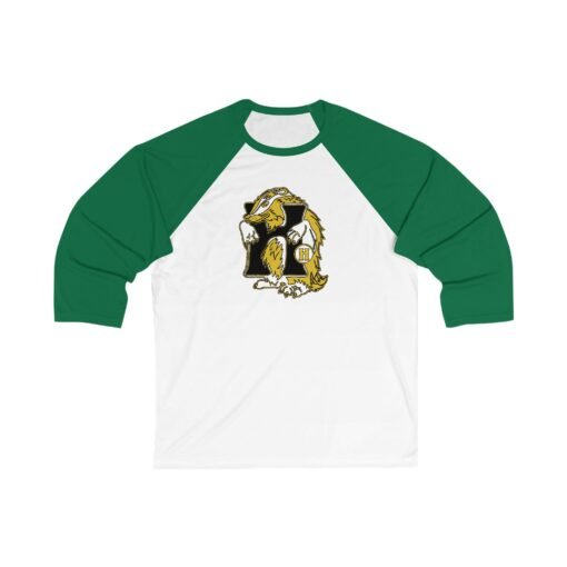 🦡💛 House of Badger Unisex Raglan T-Shirt – Loyalty with a Laid-Back Twist - Image 4