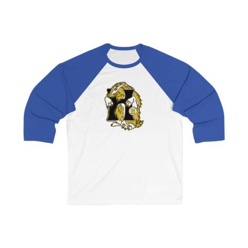 🦡💛 House of Badger Unisex Raglan T-Shirt – Loyalty with a Laid-Back Twist - Image 7