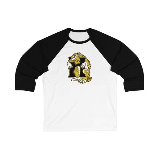 🦡💛 House of Badger Unisex Raglan T-Shirt – Loyalty with a Laid-Back Twist