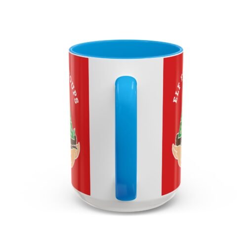 ☕🍬 Elf Food Groups Color Accent Mug – Sweet Sips from the North Pole - Image 67