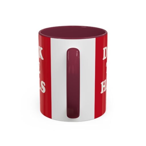 ☕ Deck the Halls Color Accent Mug – Sip Into the Season - Image 15