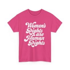 ✊💜 Women’s Rights Are Human Rights Unisex T-Shirt – Wear the Truth