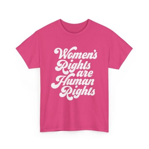 ✊💜 Women’s Rights Are Human Rights Unisex T-Shirt – Wear the Truth