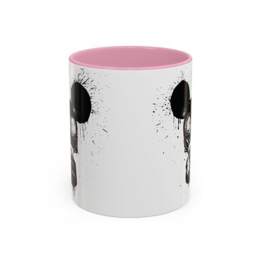 🐭☣️ Gas Mask Mouse Accent Mug – Sip with a Side of Strange - Image 41