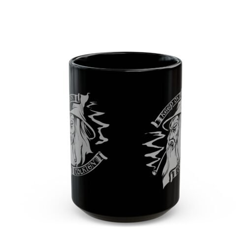 🧙‍♂️ Keep On Tolkien Black Mug – Wizard Wisdom in Every Sip - Image 5