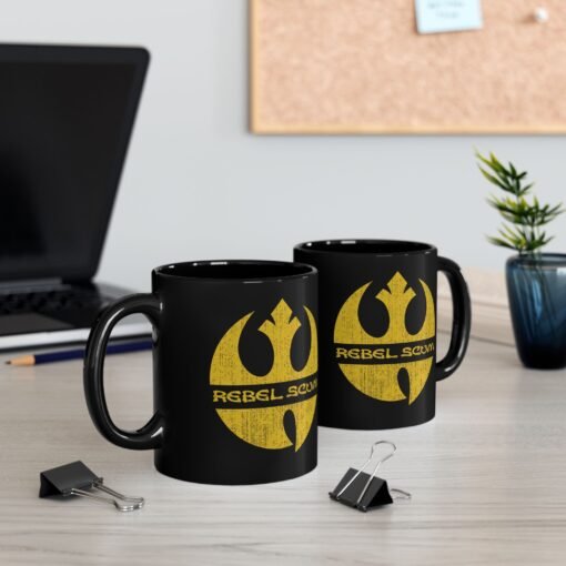 ⚔️ Rebel Scum Black Mug – Wu-Tang Style, Galactic Attitude - Image 6