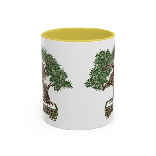 🌳 Bonsai Tree Accent Mug – Sip in Stillness - Image 45