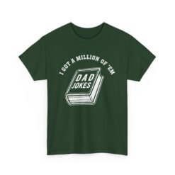 📚😄 Dad Joke Master Unisex T-Shirt – “I Got a Million of ’Em!”