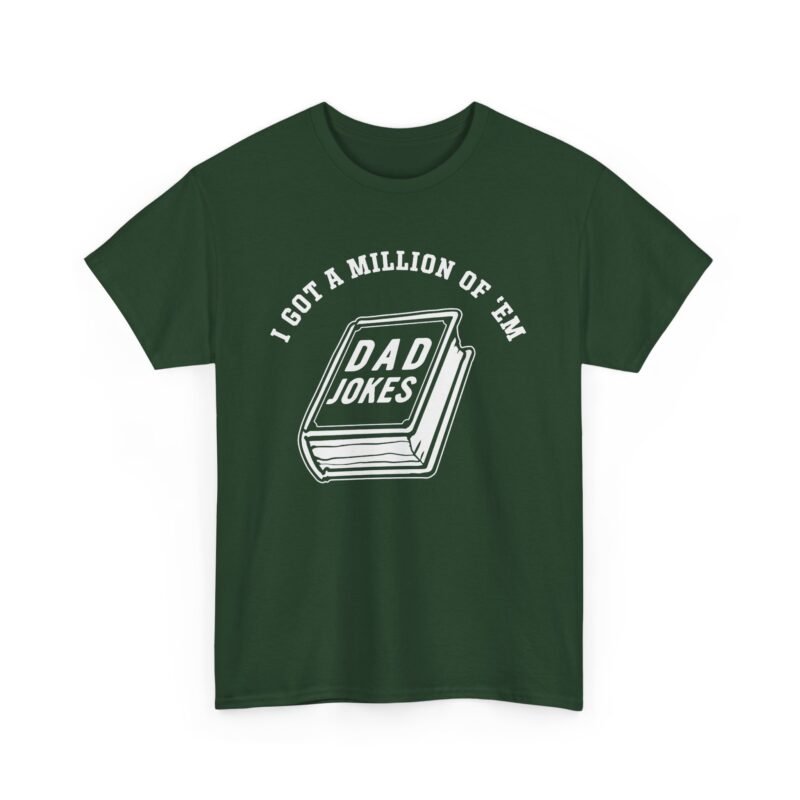 📚😄 Dad Joke Master Unisex T-Shirt – “I Got a Million of ’Em!”