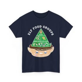 🍬 Elf Food Groups Unisex T-Shirt – Sweet Style, Straight from the North Pole