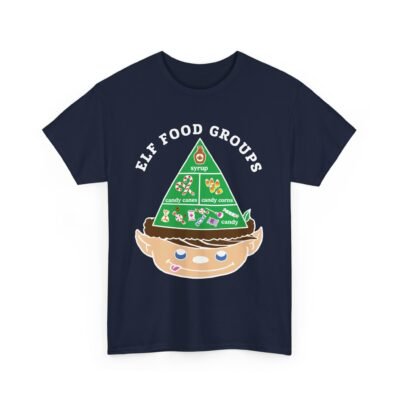 🍬 Elf Food Groups Unisex T-Shirt – Sweet Style, Straight from the North Pole