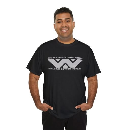 👽🏢 Weyland-Yutani Corp Unisex T-Shirt – Building Better Worlds (and Killer Style) - Image 6