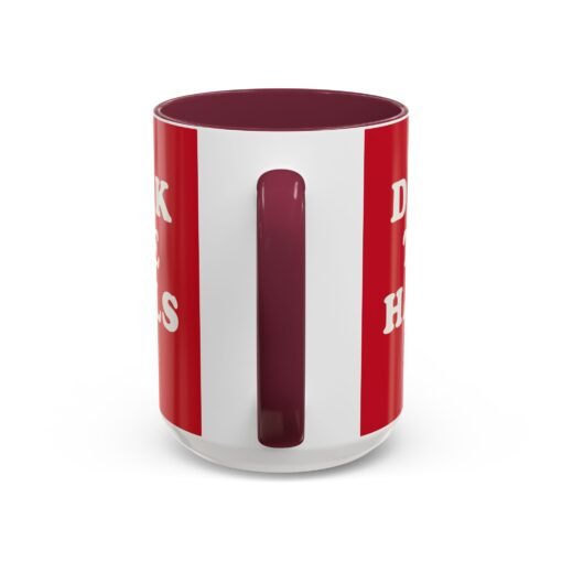 ☕ Deck the Halls Color Accent Mug – Sip Into the Season - Image 39