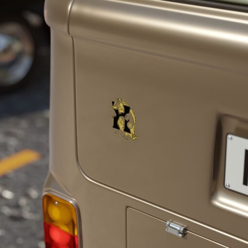 🦡💛 House of Badger Outdoor Sticker – Stick with Loyalty - Image 8